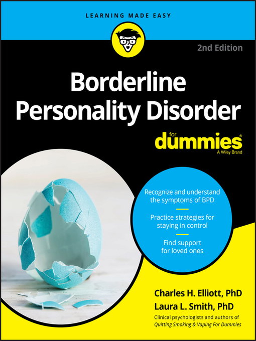 Cover image for Borderline Personality Disorder For Dummies